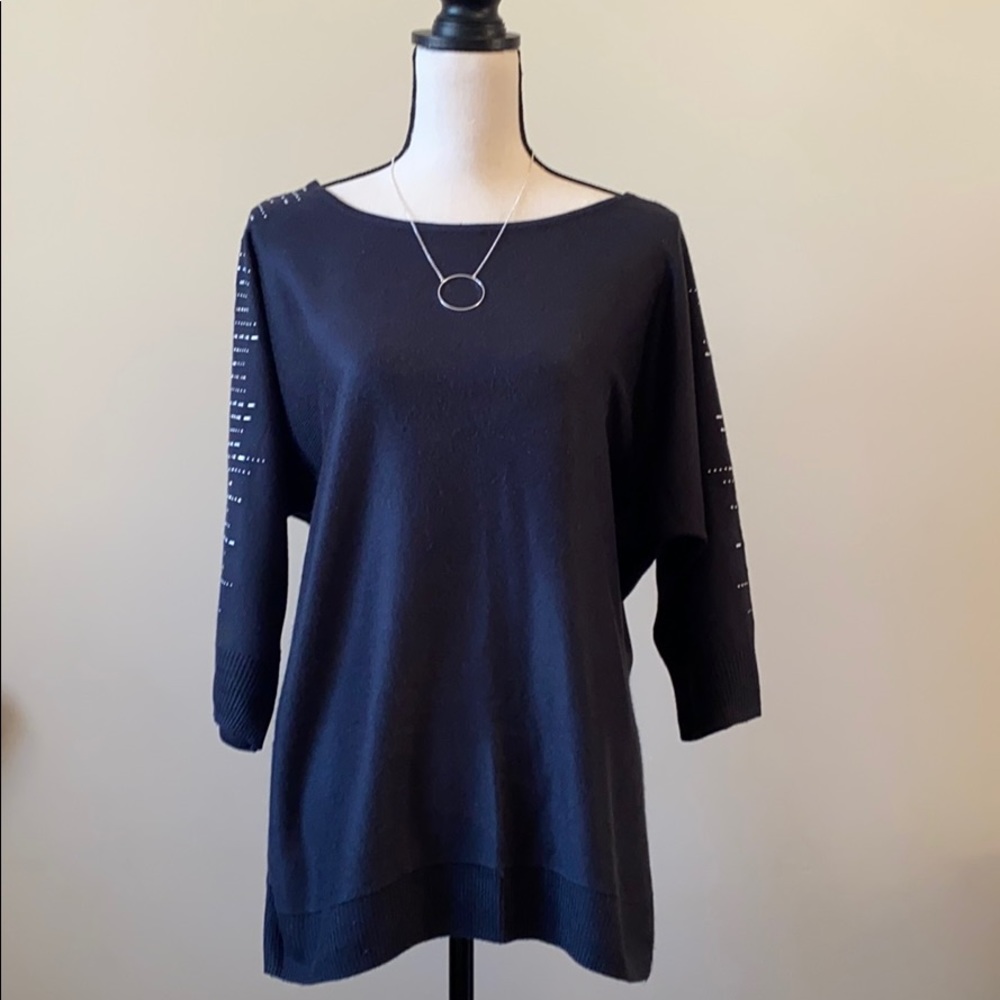 Navy blue sweater